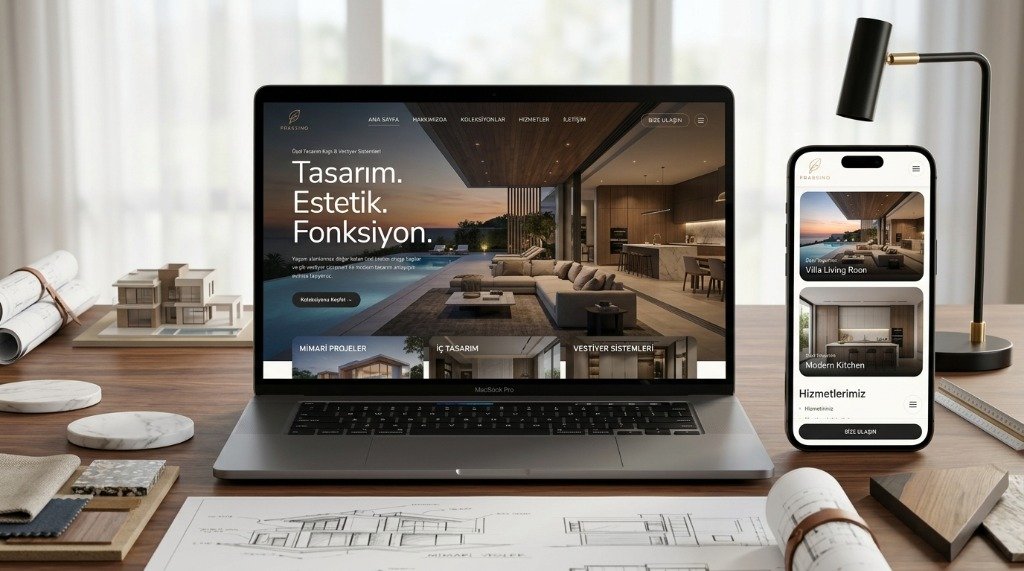 Frassino Mobilya için dijital çalışma
