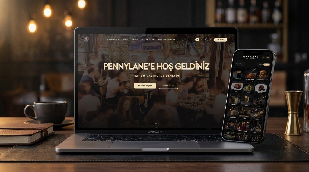 Pennylane Gastropub için dijital çalışma